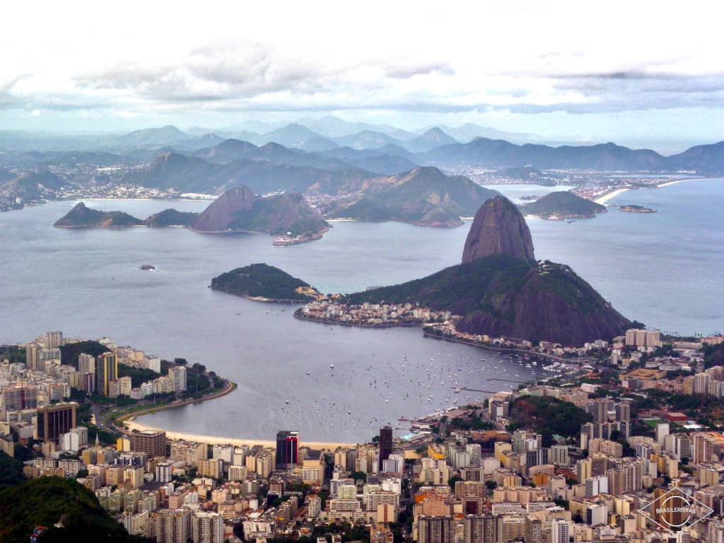Vistas de Río de Janeiro desde el Cristo Redentor