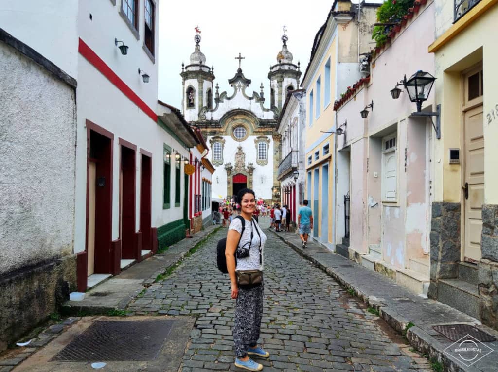 Una calle en Sao Joao del-Rei