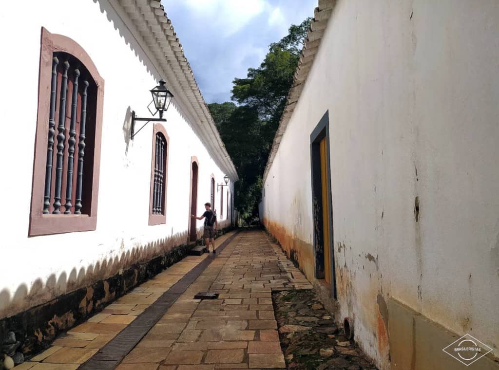 Un callejón en Tiradentes
