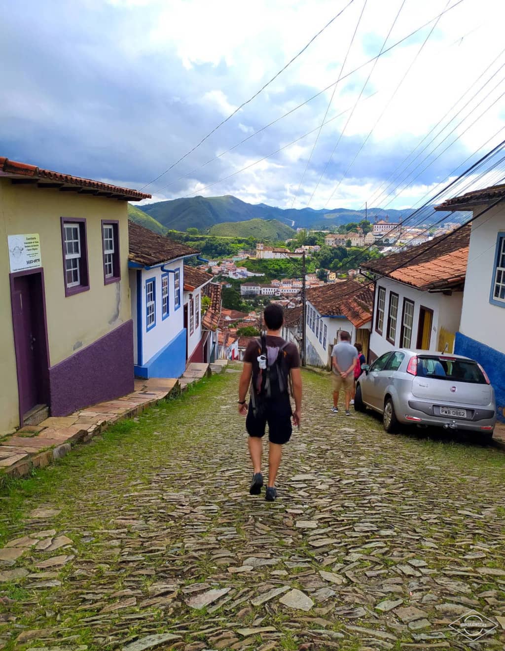 Calles adoquinadas de Ouro Preto