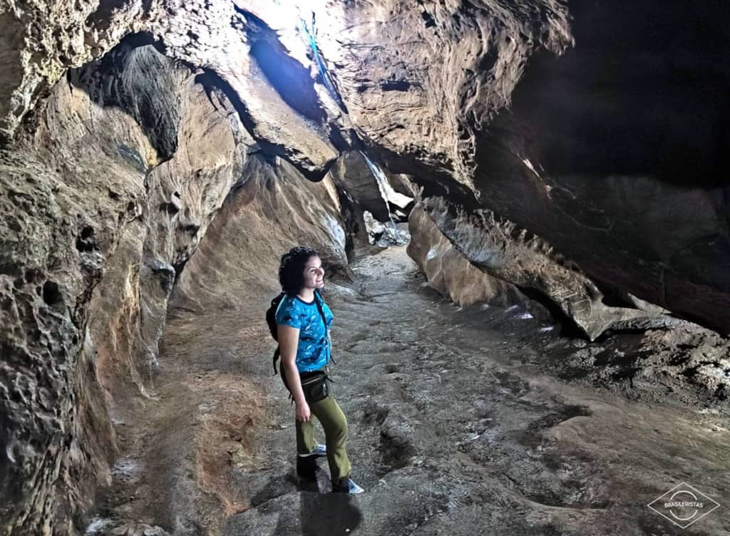 Interior de la Gruta da Lapa