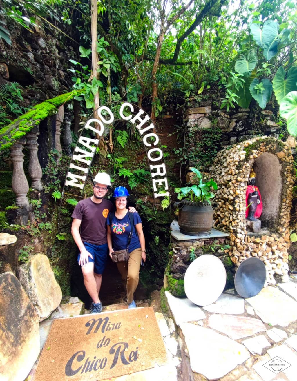 Entrada a la mina de Chico Rei