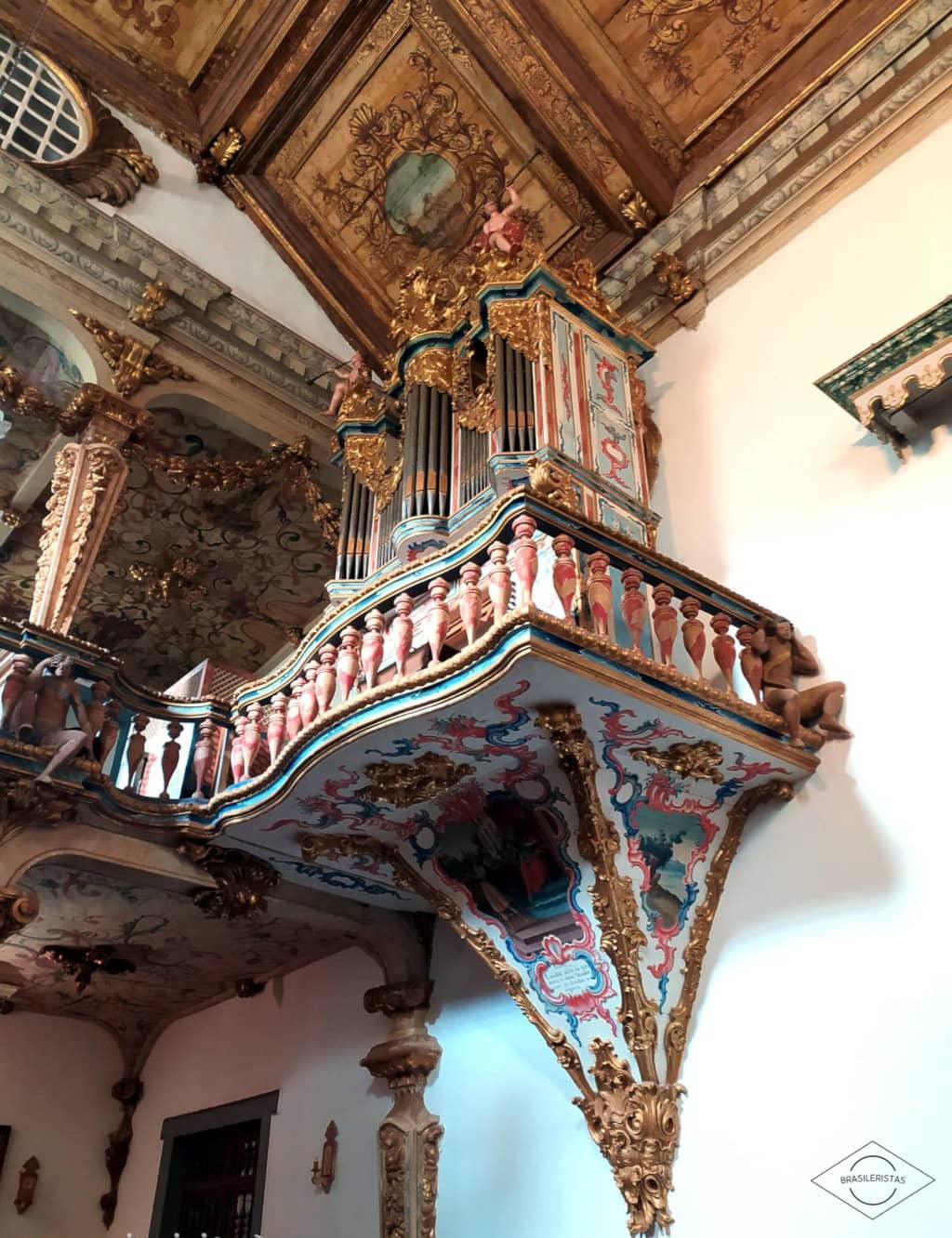 Órgano de la iglesia Matriz de Tiradentes